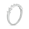 Thumbnail Image 3 of 0.23 CT. T.W. Diamond Multi-Triangle Stackable Anniversary Band in 10K White Gold