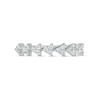 Thumbnail Image 3 of 0.23 CT. T.W. Diamond Multi-Triangle Stackable Anniversary Band in 10K White Gold