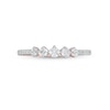 Thumbnail Image 3 of 0.29 CT. T.W. Diamond Five Stone Anniversary Band in 10K Rose Gold