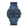 Men's Movado Strato™ Blue PVD Chronograph Watch with Blue Dial (Model: 0607555)