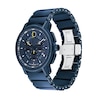 Men's Movado Strato™ Blue PVD Chronograph Watch with Blue Dial (Model: 0607555)