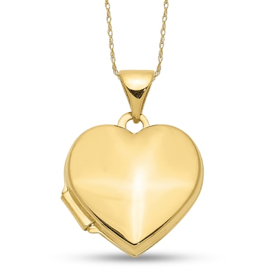 Heart Locket in 10K Gold