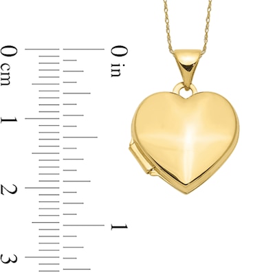 Heart Locket in 10K Gold