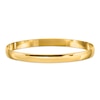 6.0mm Slip-On Bangle in Solid 14K Gold - 7.5"