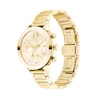 Thumbnail Image 1 of Ladies' Movado Bold® Evolution Gold-Tone IP Chronograph Watch with Mother-of-Pearl Dial (Model: 3600788)