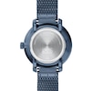 Ladies' Movado Bold® Shimmer Crystal Accent Blue IP Mesh Watch with a Blue Dial (Model: 3600780)