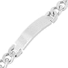 Men's Multi-Finish Lord's Prayer and Cross ID Bracelet in Stainless Steel - 8.5"