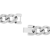 Men's Multi-Finish Lord's Prayer and Cross ID Bracelet in Stainless Steel - 8.5"