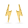 Lightning Bolt Stud Earrings in 10K Gold