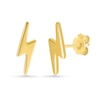 Thumbnail Image 2 of Lightning Bolt Stud Earrings in 10K Gold