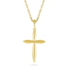 Thumbnail Image 0 of Point-Ends Cross Pendant in 10K Gold