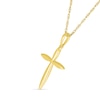 Thumbnail Image 1 of Point-Ends Cross Pendant in 10K Gold