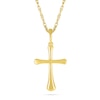 Thumbnail Image 0 of Flare-Ends Cross Pendant in 10K Gold