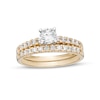 Thumbnail Image 0 of 1.00 CT. T.W. Certified Canadian Diamond Bridal Set in 14K Two-Tone Gold (I/I2)