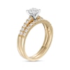 Thumbnail Image 2 of 1.00 CT. T.W. Certified Canadian Diamond Bridal Set in 14K Two-Tone Gold (I/I2)