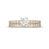 Thumbnail Image 3 of 1.00 CT. T.W. Certified Canadian Diamond Bridal Set in 14K Two-Tone Gold (I/I2)