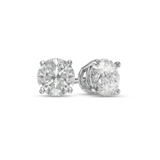 1/3 ctw 14k White Gold Diamond Stud Earrings