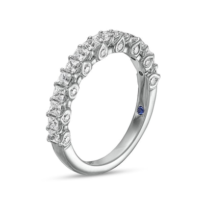 Vera Wang Love Collection 0.95 CT. T.W. Princess-Cut Diamond Anniversary Band in 14K White Gold