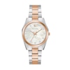Thumbnail Image 0 of Ladies' Bulova Surveyor Diamond Accent Two-Tone Watch with Mother-of-Pearl Dial (Model: 98P207)
