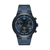 Men's Movado Bold® Fusion Chronograph Blue IP Watch with Blue Dial (Model: 3600729)