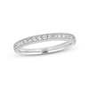 Thumbnail Image 4 of 0.97 CT. T.W. Diamond Scallop Edge Frame Bridal Set in 14K White Gold