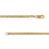 Thumbnail Image 2 of 3.0mm Diamond-Cut Spiga Chain Necklace in Hollow 14K Gold - 22"