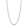 1.15mm Perfectina Chain Necklace in Solid 14K Rose Gold - 16"