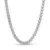 Thumbnail Image 0 of 3.8mm Link Chain Necklace in Hollow 10K White Gold - 22"