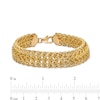 12.3mm Sedusa Link Chain Bracelet in Hollow 14K Gold - 8"