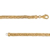 4.5mm Spiga Chain Bracelet in Hollow 14K Gold - 7.5"