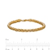 Thumbnail Image 4 of 4.5mm Spiga Chain Bracelet in Hollow 14K Gold - 7.5&quot;