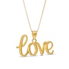 Thumbnail Image 0 of Cursive "love" Pendant in 14K Gold