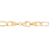 Men's 5.8mm Figaro Chain Necklace in Hollow 14K Gold