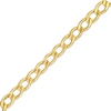 Child's 3.2mm Curb Chain Bracelet in Hollow 14K Gold – 6"