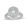Thumbnail Image 0 of TRUE Lab-Created Diamonds by Vera Wang Love 1.95 CT. T.W. Double Frame Engagement Ring in 14K White Gold