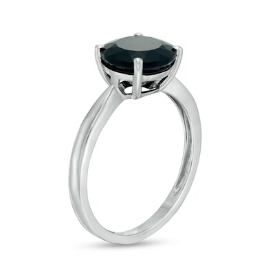 2.95 CT. Black Enhanced Diamond Solitaire Engagement Ring in 10K Gold