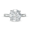Thumbnail Image 3 of 4.00 CT. Certified Diamond Solitaire Engagement Ring in 14K White Gold (I/I1)