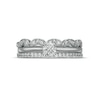 0.37 CT. T.W. Diamond Alternating Leaf Three Piece Bridal Set in 10K Gold (J/I3