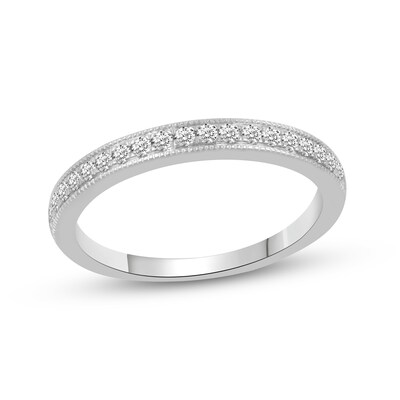 0.89 CT. T.W. Diamond Frame Bridal Set in 14K White Gold