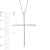 Marilyn Monroe™ Collection 0.50 CT. T.W. Baguette Diamond Cross Pendant in 10K White Gold