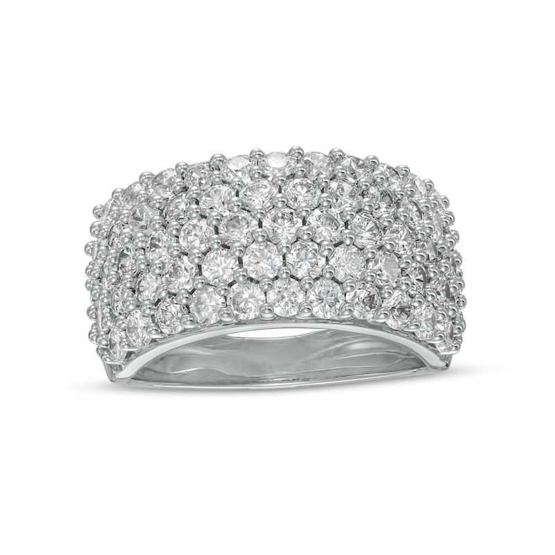 3.00 CT. T.W. Certified Lab-Created Diamond Band in 14K White Gold (F/SI2)|Peoples Jewellers