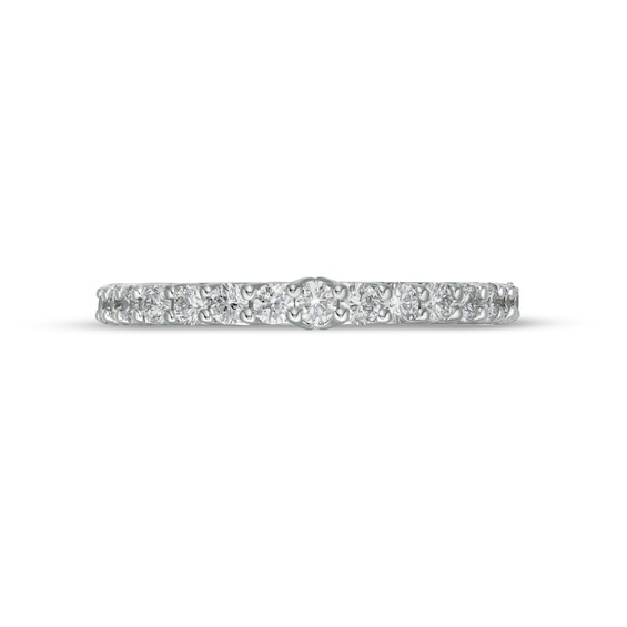 TRUE Lab-Created Diamonds by Vera Wang Love CT. T.W. Anniversary Band in 14K White Gold