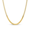 Thumbnail Image 0 of 5.0mm Herringbone Chain Necklace in Solid 14K Gold - 16"