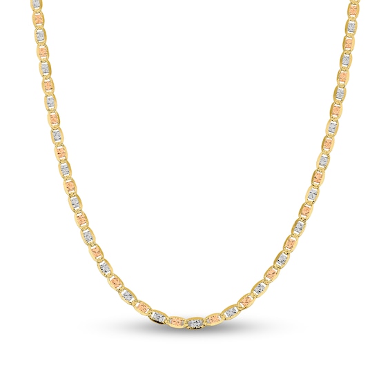Men's Diamond Cuban Link Chain 26-3/4 ct tw Round Necklace 10K Yellow Gold 22