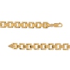 Thumbnail Image 2 of Men's 0.50 CT. T.W. Black Enhanced and White Diamond ID Bracelet in 10K Gold - 8.5"