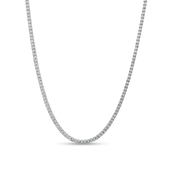 Men's 1.95 CT. T.W. Diamond Necklace in 10K White Gold - 24"