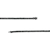 Thumbnail Image 2 of Men's 13.00 CT. T.W. Black Enhanced Diamond Necklace in Sterling Silver with Black Rhodium - 20"