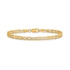 Thumbnail Image 0 of 3.75mm Mariner Chain Anklet in Solid 14K Gold - 10"