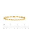 Thumbnail Image 1 of 3.75mm Mariner Chain Anklet in Solid 14K Gold - 10"