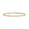 Thumbnail Image 0 of 2.0mm Byzantine Chain Bracelet in Solid 14K Gold - 7"